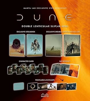 Amazon.co.jp: DUNE/デューン 砂の惑星 4K+3D+2D スチールブック